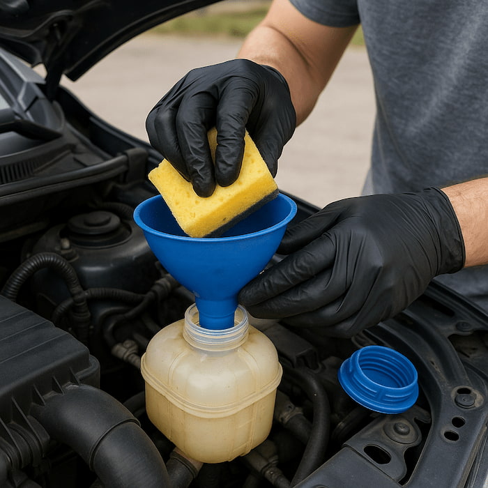 Como limpar reservatório de água do carro: guia passo a passo